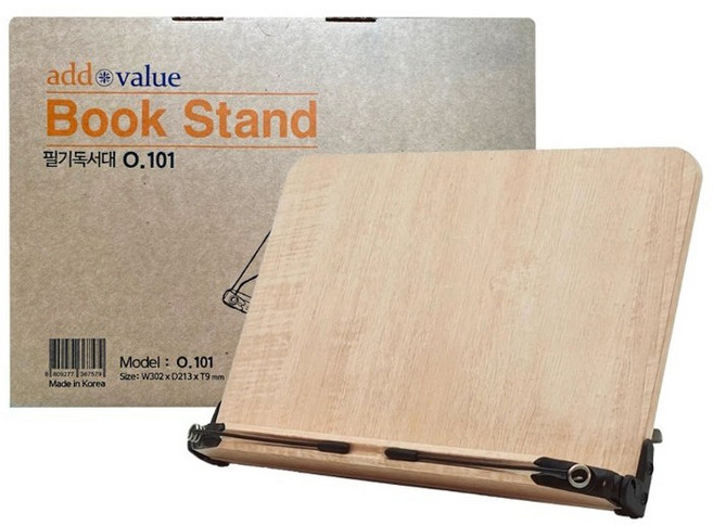 애드밸유 독서대, 메이플, 1개