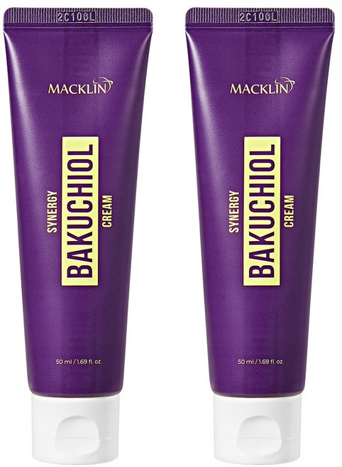 1+1 바쿠치올 주름보습케어 시너지 크림 50ml 바쿠치올 10000ppm, 2개