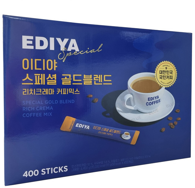 이디야 스페셜 골드블렌드 커피믹스, 11g, 400개입, 1개