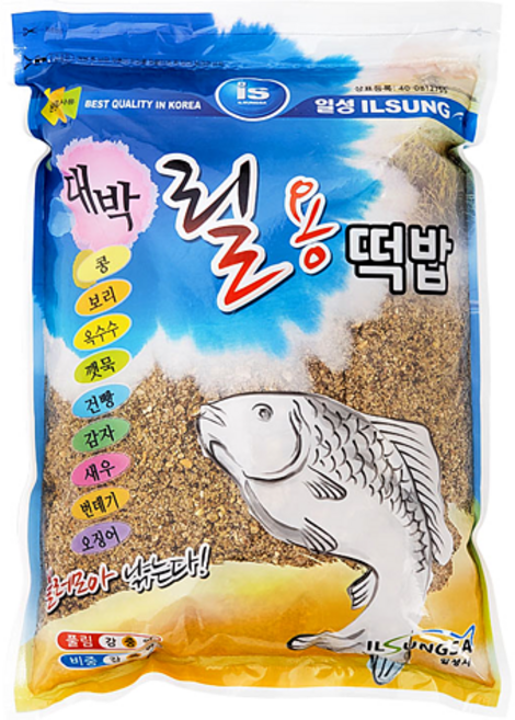 일성 대박 릴 전용 떡밥 덕용 릴용 집어제, 1개, 1.7kg