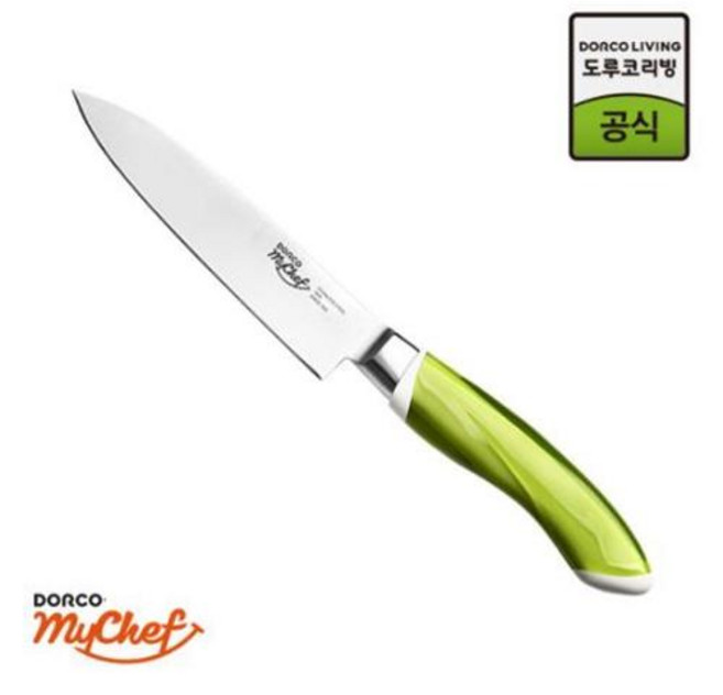 도루코 마이셰프 인테리어 과도 120mm 라임 다용도칼, 1개