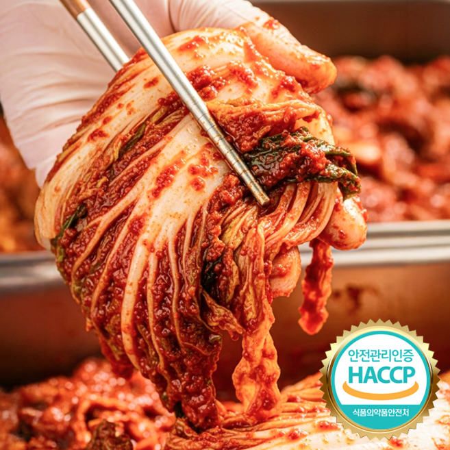 [한정판매]당일제조 100% 국산 전라도 권할머니 포기김치, 5kg, 1개