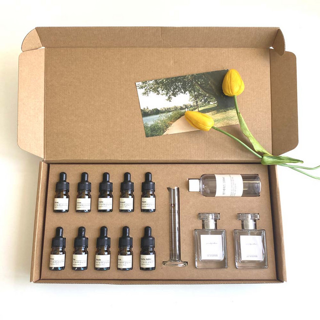 세인트 향수만들기 DIY 원액향료 조향사체험키트30ml 2개 (커플조향가능), 1세트