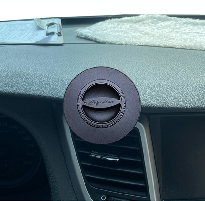 올뉴 투싼 TL 2015~18 맥세이프 핸드폰 아이폰 무선충전 거치대 지시그니처 S26TL1-YS, 블랙, 1개