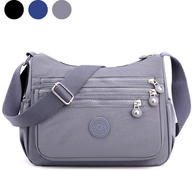 아이엔엠디 3단 지퍼 크로스백 경량 가방 여행 방수 HB113