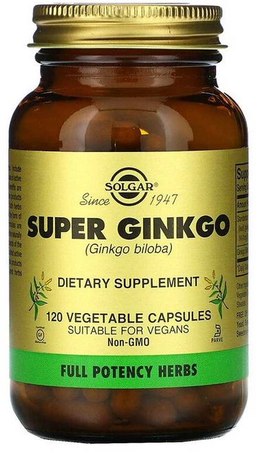 솔가 슈퍼 징코 베지터블 캡슐, 120정, 1개 - 쿠팡