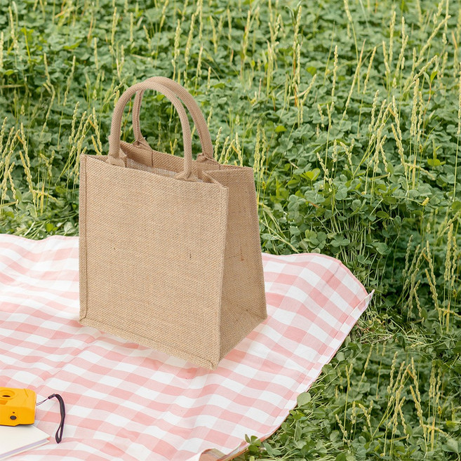 딜릭스 무지 린넨 에코백 26x30 캔버스가방