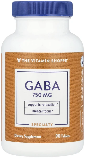 새해 첫좋은선물 The Vitamin Shoppe GABA 90정 제대로 할인합니다, 1개 - 쿠팡