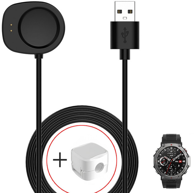 어메이즈핏 티렉스3 충전기 홀더 케이블 T-Rex3, 100cm, 1개