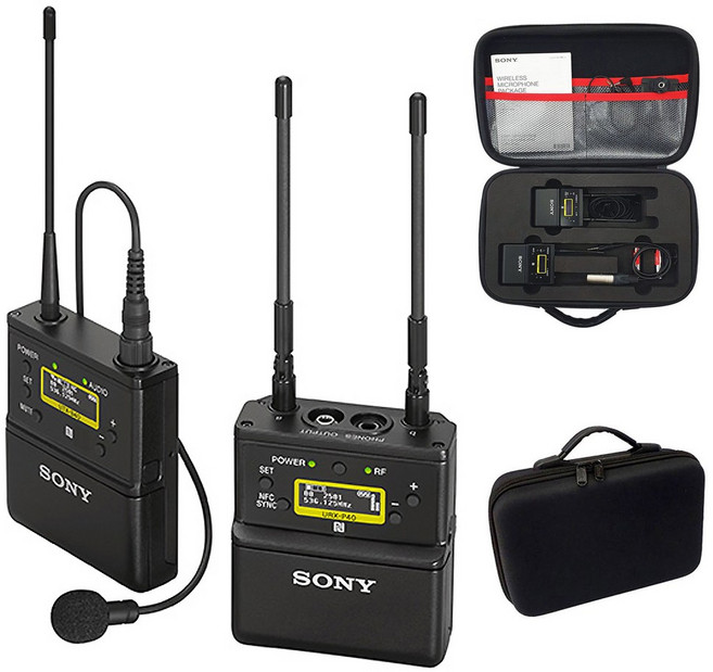 소니정품 UWP-D21 +LCS-UWP 촬영용 무선 마이크 공식 대리점 hi, 1개