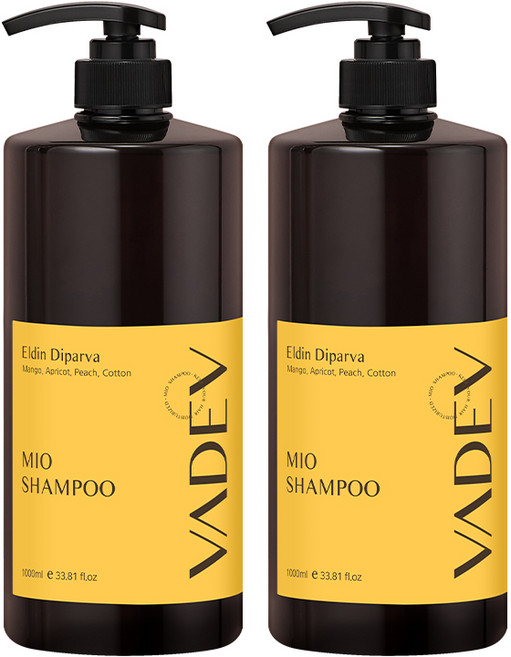 바디브 약산성 샴푸 온가족 청소년 사춘기 초등학생 두피 비듬 가려움 엘딘디파르바향, 2개, 1L