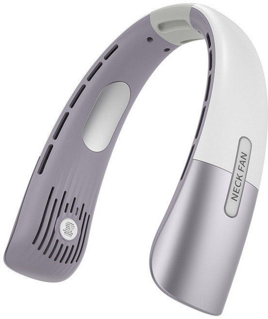 Modern home 무소음 목에착선풍기 휴대용미니선풍기, 흰색
