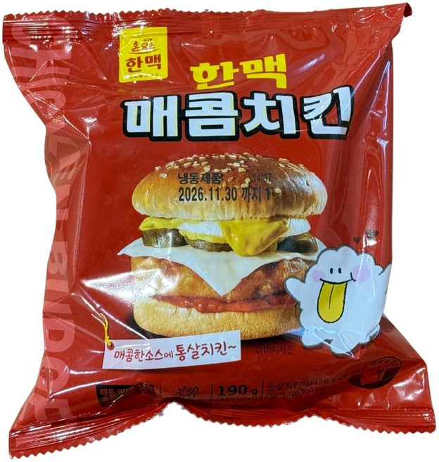 한맥 매콤치킨 190g, 10개