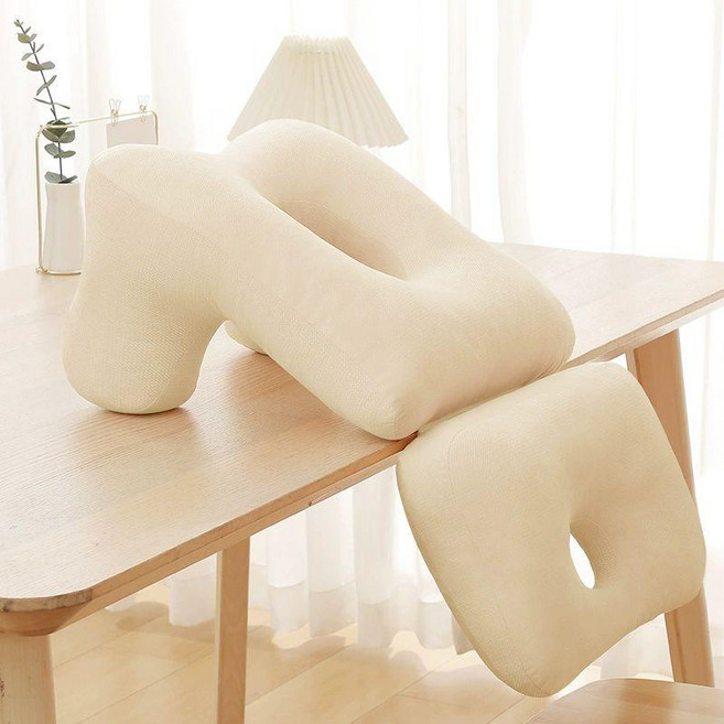 누워서 책보기 쿠션 다기능 공시생 패브릭 책받침, 벤바이 낮잠 베개