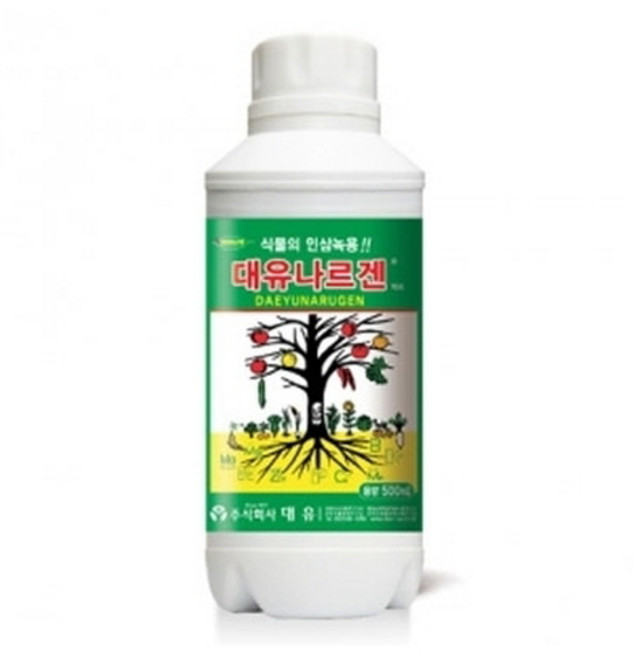 화분백화점 비료 영양제 대유 나르겐액제(500ml), 1개
