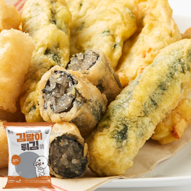 엄지 당면김말이(40g) 업소용 대용량, 10개, 1kg