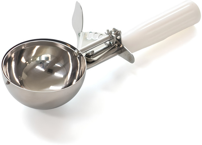 살림의기술 아이스크림 스쿱 6호, 화이트, 1개