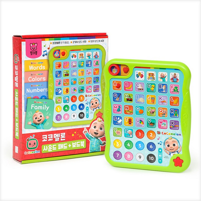 코코멜론 사운드패드 + 보드북, 핑크퐁