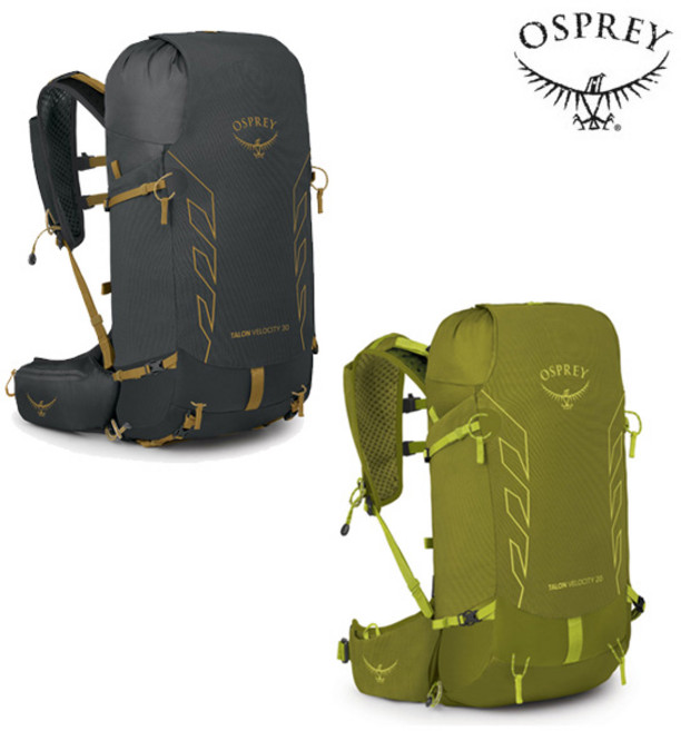 오스프리 탈론 벨로시티 30L 등산배낭, 사이즈:차콜SM