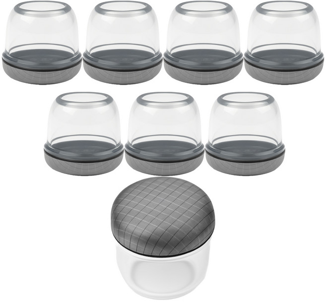 네츄라이프 잘밀리는 소음방지 의자 발 커버, 8개