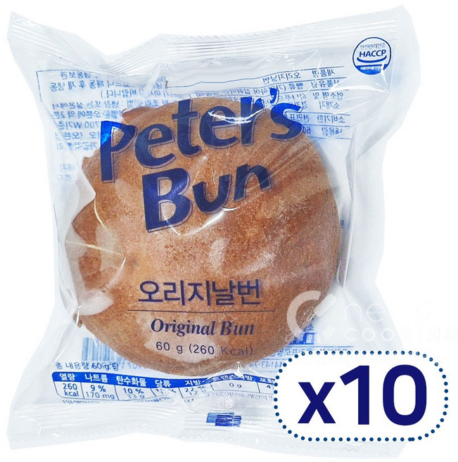 모카번 오리지날 60g x 10개입 모카 커피 빵 번 개별 포장, 1개, 600g