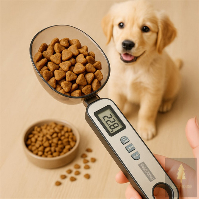 행운과 계랑저울 사료스쿱 사료계량스푼