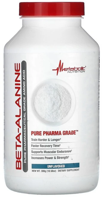 메타볼릭 뉴트리션 Metabolic Nutrition 베타-알라닌 무맛 300g10.58oz124203원산지:기타, 299 g, 300g, 1개 - 쿠팡