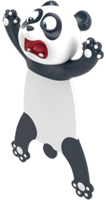 동물 입체 책갈피, 판다, 1개