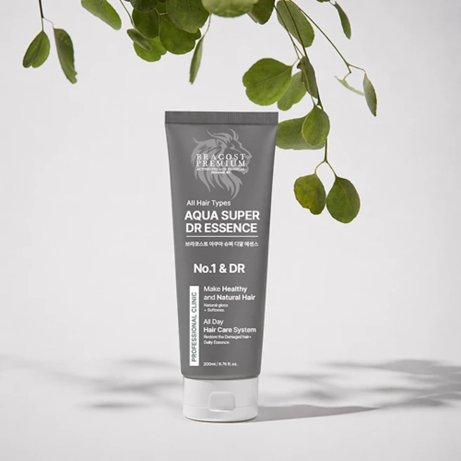 브라코스트 프리미엄 아쿠아 슈퍼 디알 헤어 에센스, 1개, 200ml - 쿠팡