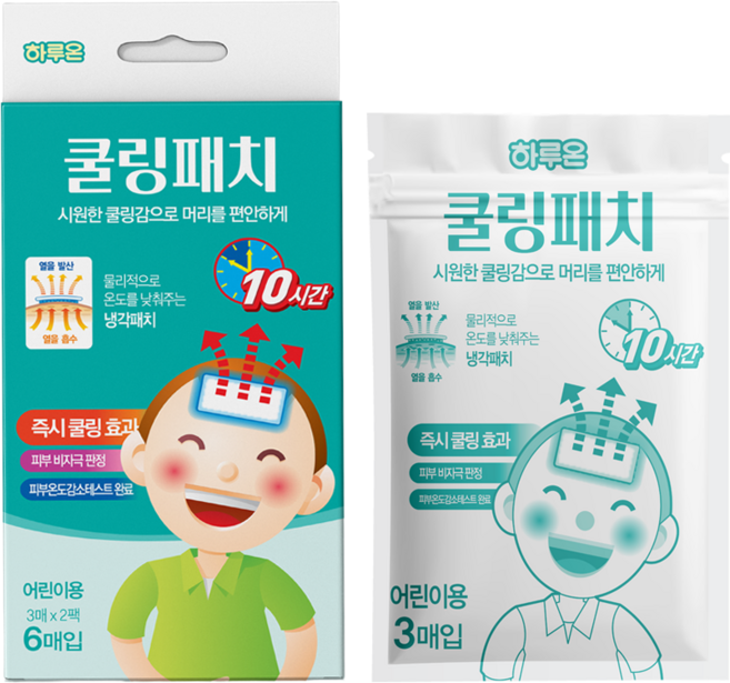 뽀로로 열냉각시트 해열패치 6매입 5개, 6매