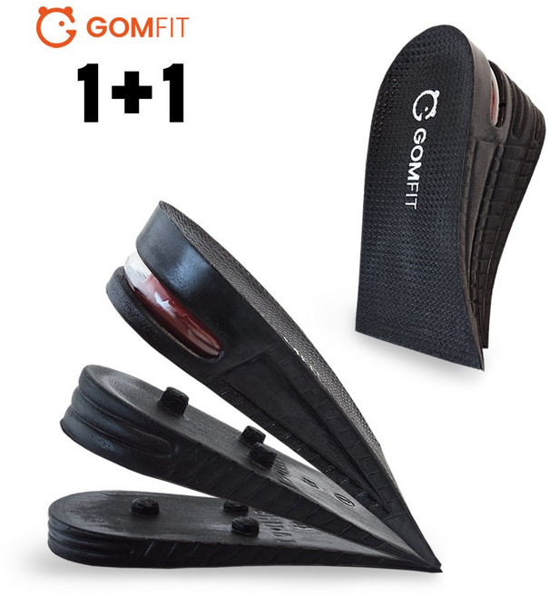 곰피트 1+1 에어키높이 뒷굽깔창 3.5cm 5.5cm 6.5cm