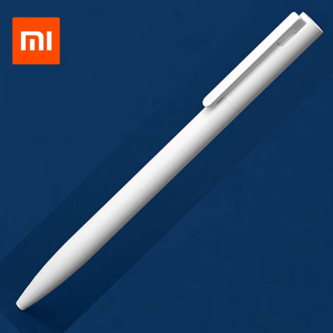 샤오미볼펜0.5mm 화이트바디, 1개, 화이트바디/검정심0.5mm