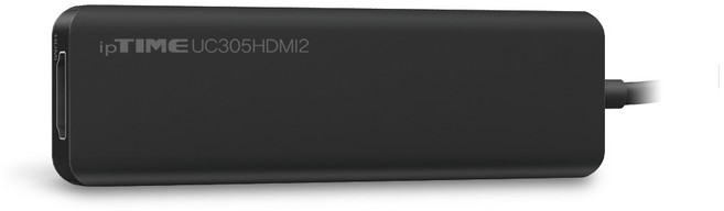 아이피타임 USB 멀티허브 UC305HDMI2, UC305HDM2, 블랙, 1개