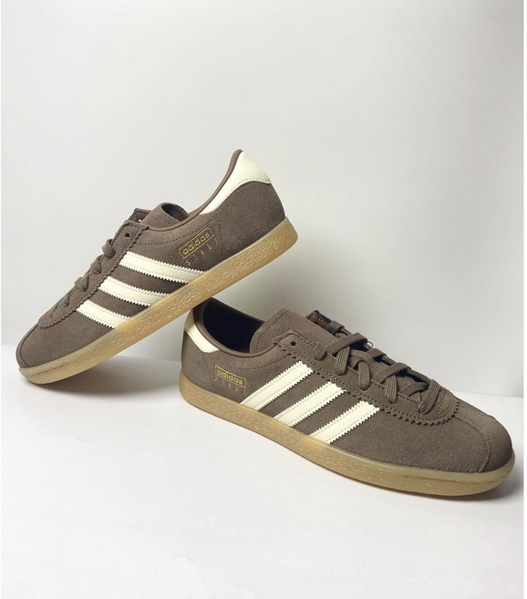 아디다스 운동화 슈타트 스트라타 브라운 발이 편한 신발 데일리 스니커즈 러닝화 가벼운신발