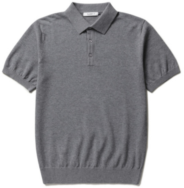 올젠 OLZEN 남성 솔리드 반팔 카라티_ZOF3ET1303GR ZOF3ET1303GR 719642