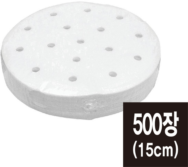 햄버거 패티종이 15cm(500장) 종이 시트 식품용지, 1개, 1개