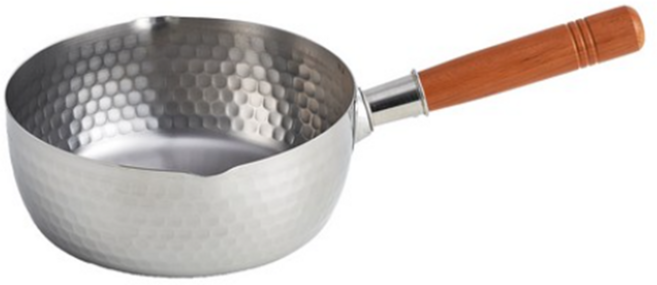 요시카와 인덕션 유키히라 클래식 편수냄비, 22cm, 실버, 3개