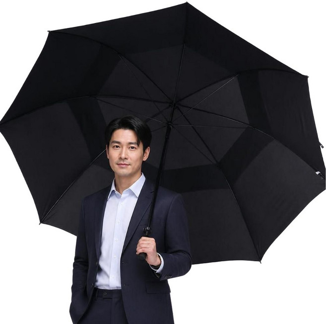 3위 - regn 초대형 186cm 이중천 자동 골프우산 가볍고 튼튼한 초대형우산 명품 끝판왕 의전용우산 영접우산 자