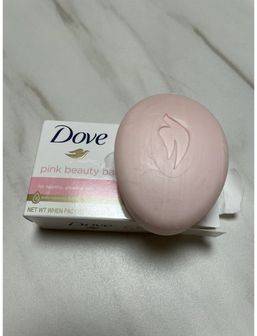 도브 뷰티바 핑크 비누, 75g, 5개