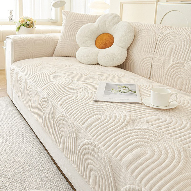 사계절 공용 코르덴 미끄럼 방지 쇼파패드 2 3 4 5인용