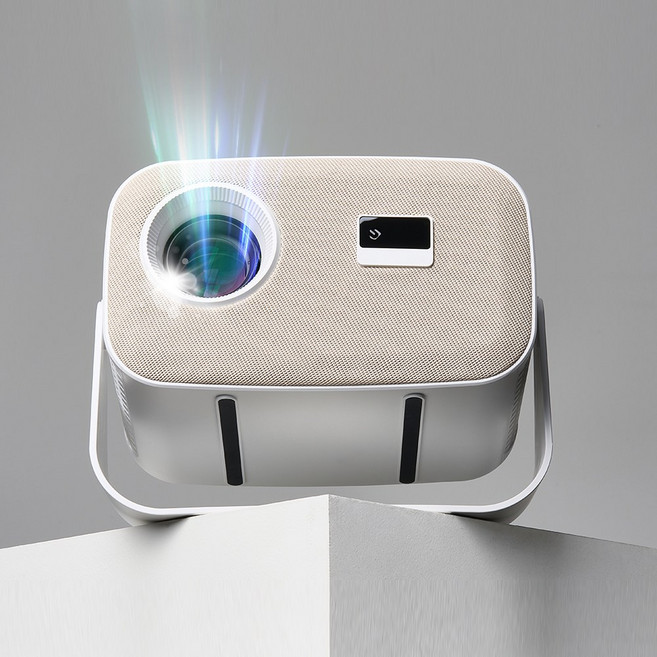 오브룸 이지플레이 원룸 침실용 무설치 빔프로젝터 1080p 캠핑용, OV-BP13 + HDMI 케이블 + 스크린