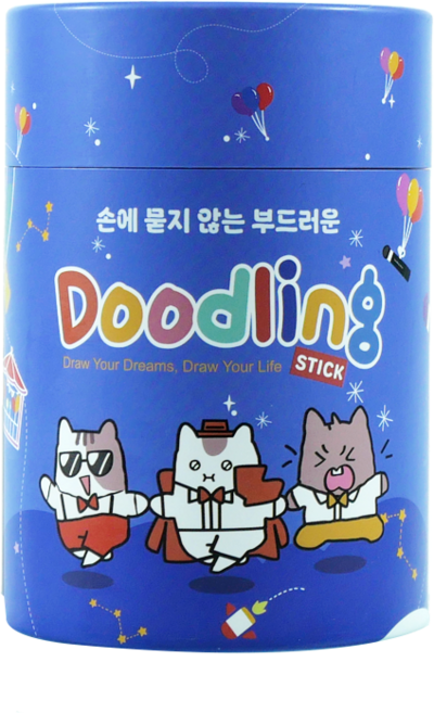 어린이선물 답례품 크레파스 크레용 7색 1세트, 1박스, 두들링스틱