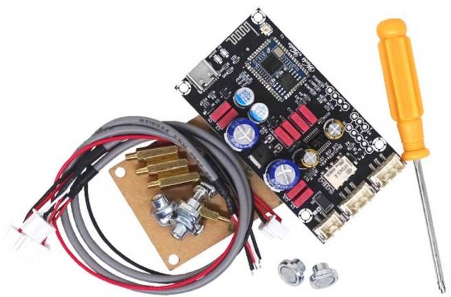 DC8-32V ZK-QCC Qualcomm QCC5125 QCC3034 Bluetooth 5.1 무손실 디코더 보드 APTX LDAC Audiophile 안테나, 1개, 02 QCC3034-APTX