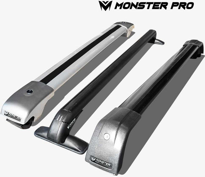 몬스터프로 루프박스 가로바, TYPE - 02, 블랙, 1개