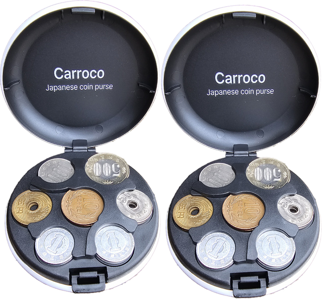 카로코 일본 동전지갑 일본여행준비물 원형