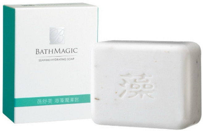 台鹽 蓓舒美海藻潤澤皂130g/顆【24h百貨網】, 1個