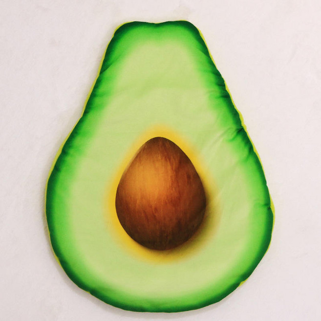 솔빈마루 고양이 음식 매트, 아보카도, 2개