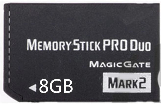 메모리 스틱 프로 4GB/8GB/16GB/32GB MS PRO Duo 메모리 게임 카드 대용량, 8GB - 쿠팡
