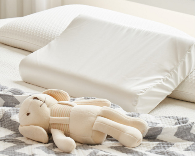 슬립스파 유아 굴곡 베개, 풀밭의토끼, 1개