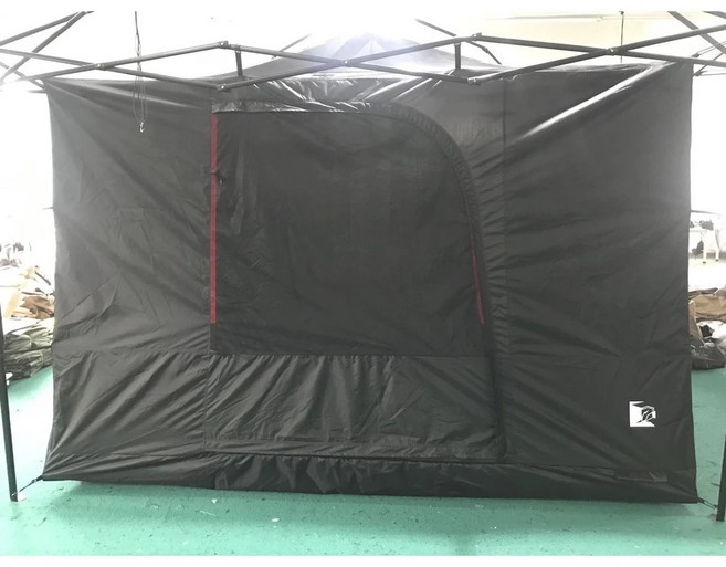 Camperon ARES 客廳帳 三段高度調整, 黑色, 專用內掛帳（280*280）-只能選宅配